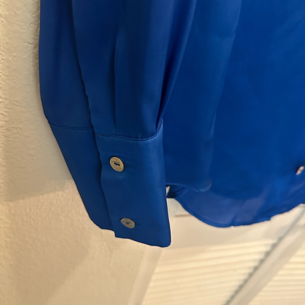 Zara Royal Blue Shirt - Picture 4 of 6